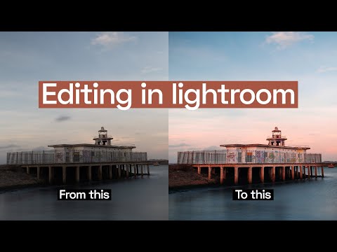 Editing an image from start to finish in Lightroom