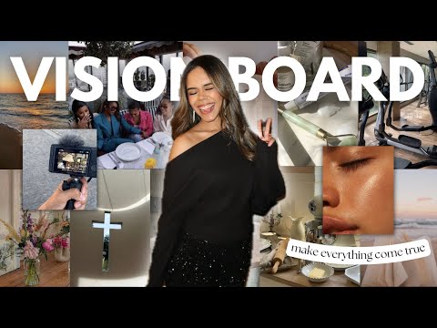 make a ✨VISION BOARD✨ that WORKS (& make one with me)