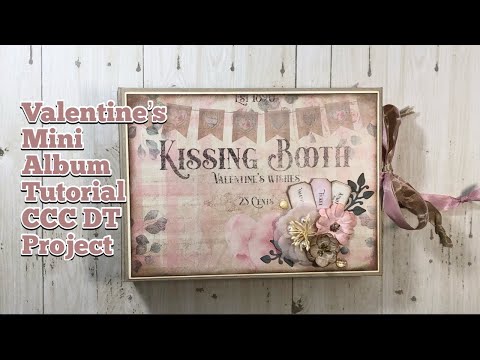 Valentine’s Mini Album Tutorial a @countrycraftcreations ​⁠ DT Project | Love Letters | Feb 2024