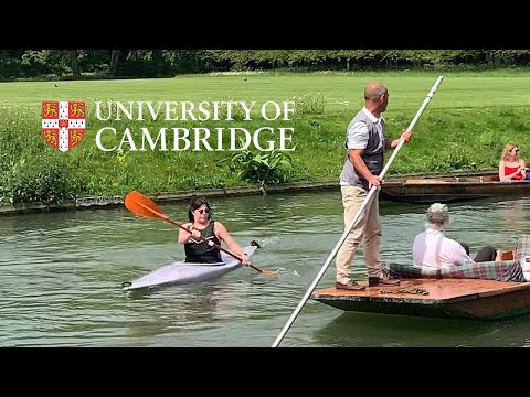 Kayaking on the River Cam