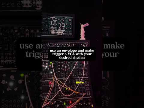 How to make EXPONENTIAL RHYTHMS on MODULAR SYNTH