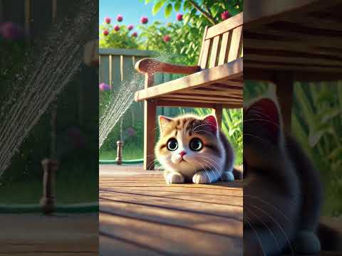 Kitten's Story Melody: Backyard Adventure #cute #music #3d #cat #kitten