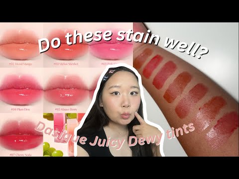 How good are Dasique's Juicy Dewy Tints? | Dasique Juicy Dewy Tints Review