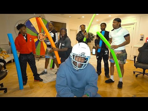 Kai Cenat & Lil Yachty Play Extreme Noodle Hitting Game...😂