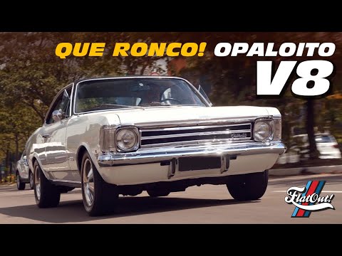 Aceleramos o Opala V8 5.7, o famoso OPALOITO! O muscle car que a GM deveria ter feito