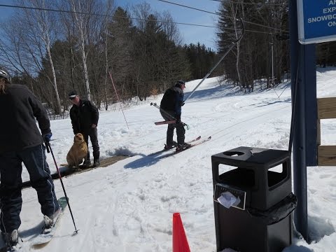 Maine T-Bar ride at Mt. Abram