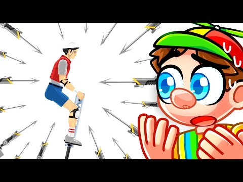 Johnny Plays HAPPY WHEELS!