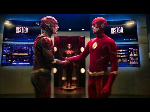 Flash Meets Flash - Crisis On Infinite Earths Scene - "I'm Also The Flash" - Arrow (season 8) Clip