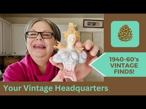 1940's--60's Vintage Finds!! THRIFT STORE   ESTATE SALE   FLEA MARKET HAUL