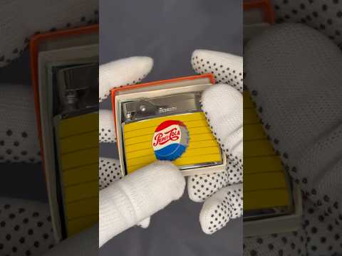 Unboxing A Perfect Pepsi Lighter from the #1960s