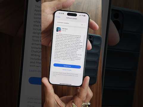 Ios 18.2 Update AI Features Enabled Iphone 15 16 Pro Max