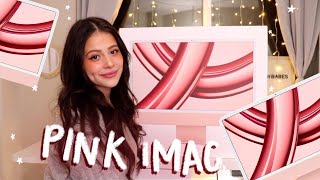 Pink iMac M3 Unboxing✨🖥️🎀 *not professional*