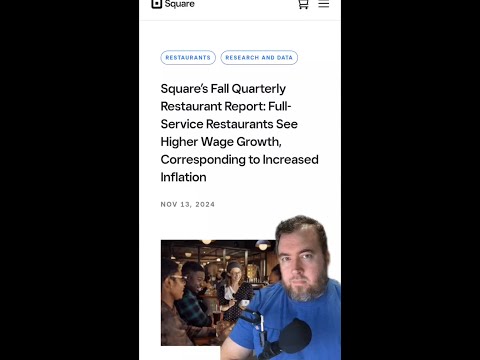 🍽️📊 Square’s Fall Restaurant Report: Wage Growth, Tipping Trends & Inflation Impact 💵