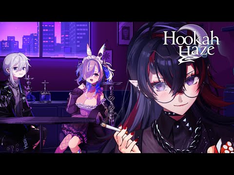 【ASMRゲーム】低音ボイスで眠れるchill実況『Hookah Haze』Work,Study,Sleep Relax【龍ヶ崎リン / ななしいんく】