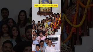 konidela family 🎎#shorts #ytshorts #viral #trending #chiranjeevi #megafamily #actor #tollywoodnews