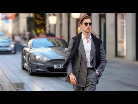 Best Men’s Fashion in London. Street Styled in Bond Street, Jermyn Street, & Savile Row Elegance