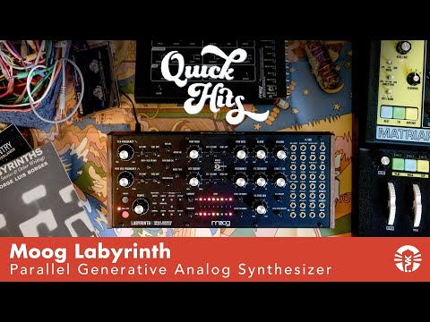 Quick Hits: Moog Labyrinth Semi-Modular Synthesizer