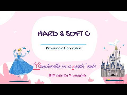 Hard C & Soft C | 'Cinderella in a Castle' rule | Easy way for kids to remember | Jolly Phonics