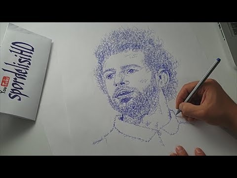 I Wrote Mohamed Salah 1000 Times ● Mohamed Salah Drawing