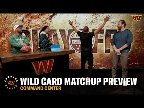 Wild Card Preview! Taking on the Tampa Bay Buccaneers | Command Center | Washington Commanders NFL