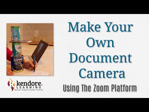 Make a Document Camera Using Your Phone - Easy DIY Zoom Instructions