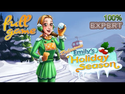 Delicious: Emily's Holiday Season (PC) - Full Game 4K60 Walkthrough (100%) - No Commentary