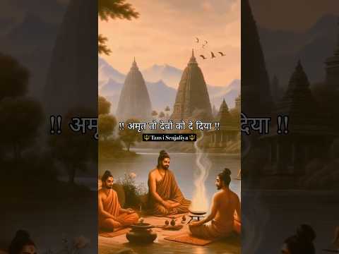 अमृत तो देवों को दे दिया - Tanvi Senjaliya #dhandhanbholenath #mahadev #amrit