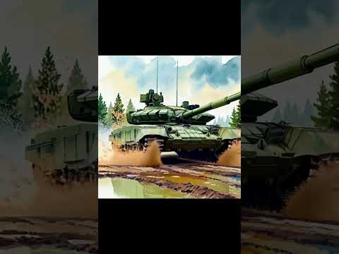 T-90 tank animation パンツァ戦車 アニメーション #tank #戦車 #танк #panzer  #military #t90