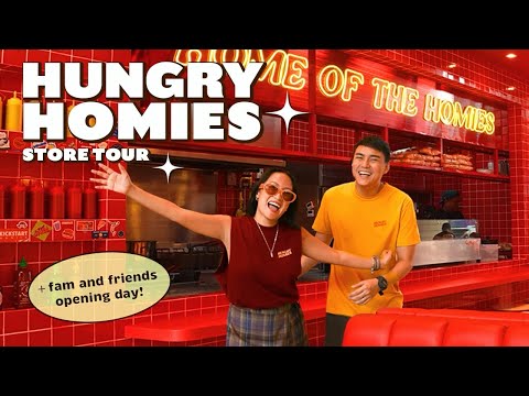 Hungry Homies Molito Store Tour + Family & Friends Opening Day! | Laureen Uy