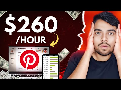 Made $260/Hour with Pinterest Ads (Make Money Online) Affiliate Marketing 2025