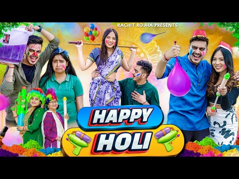 INDIAN PEOPLE ON HOLI || Rachit Rojha