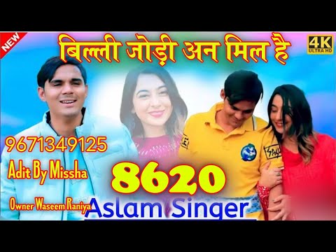 बिल्ली जोड़ी अन मिल है 008620 ASLAM SINGER MEWATI NEW SONG REMIX WASEEM RANIYA BRAND MEWATI SONG