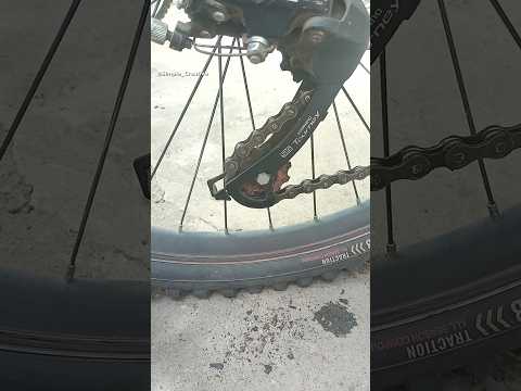 Bicycle Chain Cleaning. How To Get A Perfectly Clean Chain #shorts #diy #bicycle #tips