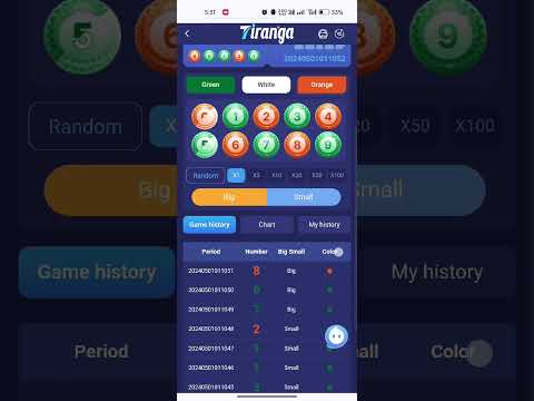 Wait for End 🔥💯 Tricks Win 💯 Best Earning App 2024😱💸 | Tiranga Color Prediction Game Hacks🚀