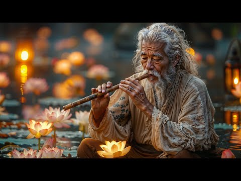 Tibetan Healing Flute, Stop Thinking, Energy Cleansing, Inner Peace • Calm And Sleep