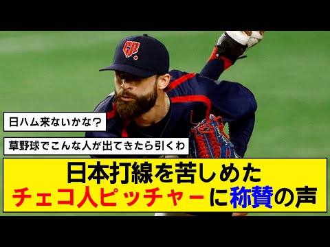 【WBC】侍打線が苦戦したチェコ人ピッチャーについて【リアル野球盤】