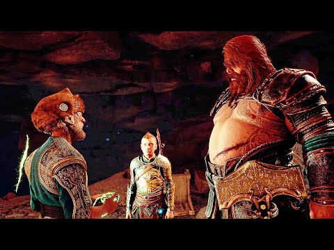 Odin Humiliate and Insult Thor Cutscene - God of War Ragnarok (PS5) 2022