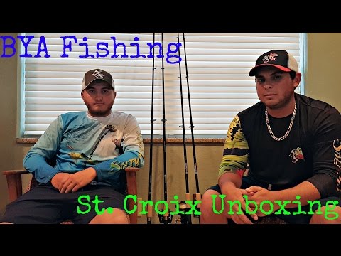 St. Croix Rods Unboxing - BYA Fishing