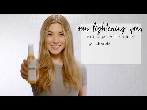 How-to: Sun Lightening Spray with Chamomile and Honey