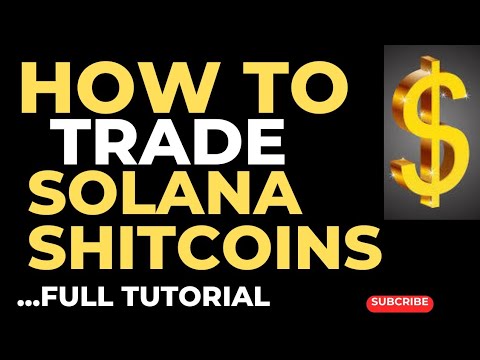 FULL TUTORIAL: HOW TO MAKE LIFE-CHANGING MONEY FROM TRADING SOLANA SHITCOINS. @IkabaMichael