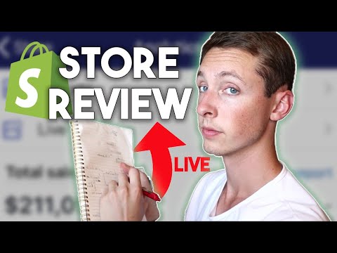 [LIVE] Shopify Store Review - WILL YOUR STORE PASS THE TEST?!