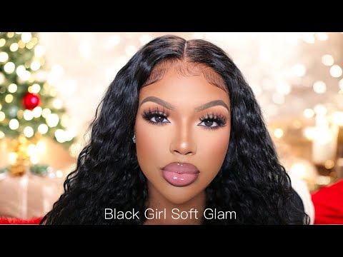 BLACK GIRL SOFT GLAM MAKEUP TUTORIAL  🎀 | KaaylaDee