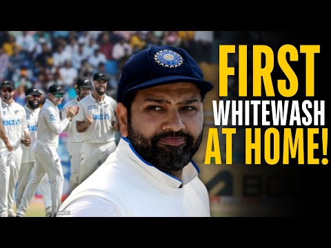 India whitewashed 3-0 at home for the first time in history! | #AakashVani #indvsnz