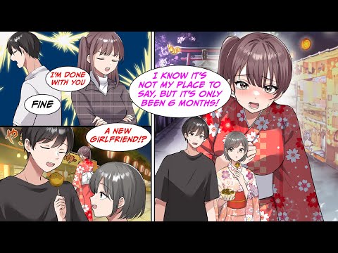 [Manga Dub] After breaking up with my girlfriend, she saw me with my sister and got jealous...!?