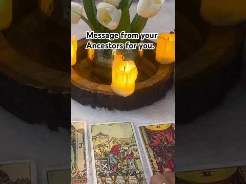 Message from your Ancestors for you.    #tarot #message #ancestors #guidance #divineenergy