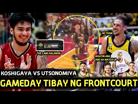 Tibay ng Frontcourt  KAI SOTTO Koshigaya VS Utsonomiya. Formidable Center si Kai kapag nadominate pa