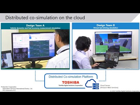 【TOSHIBA】Virtual Simulation on Toshiba's Distributed Co-Simulation Platform