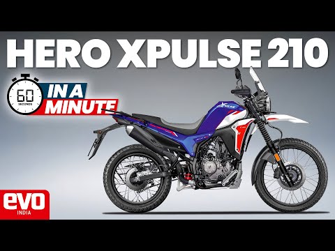 Hero Xpulse 210 | In a minute | evo India