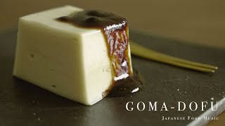 GOMA DOFU / 胡麻豆腐 - Japanese food [ASMR COOKING SOUND]