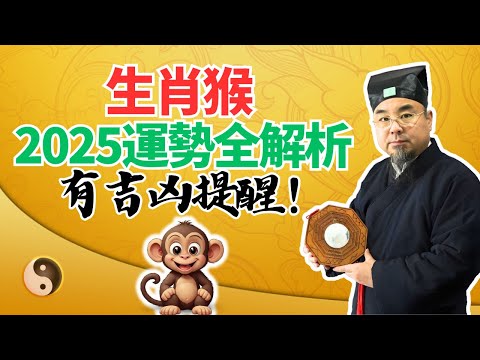 生肖猴，2025乙巳蛇年流年運勢全解析！吉凶大揭秘！属猴人必看！ #2025年生肖猴運勢 #2025年生肖猴運程 #2025年屬猴運勢 #2025年屬猴運程